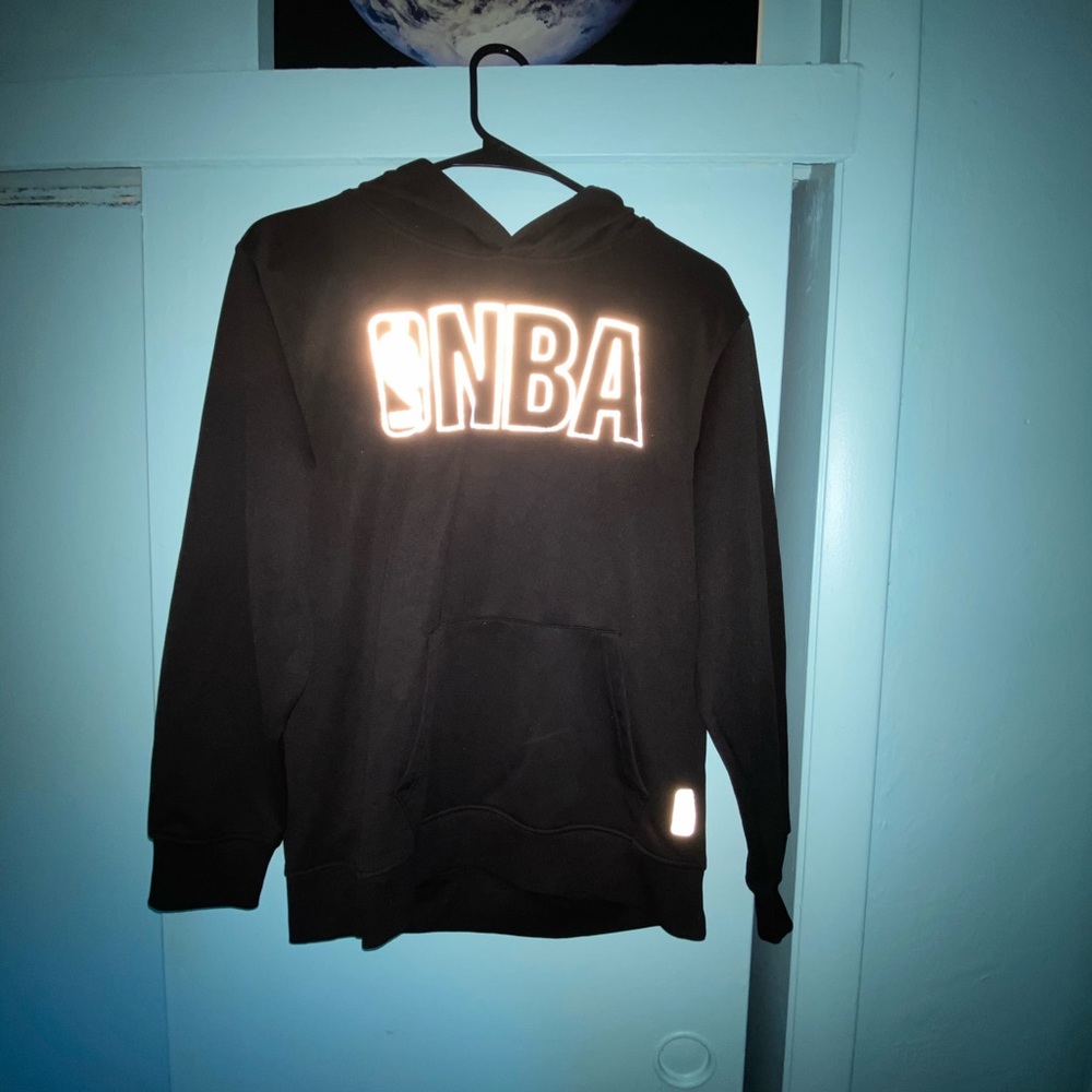 Real NBA Big Logo Hoodie with Reflective Logo